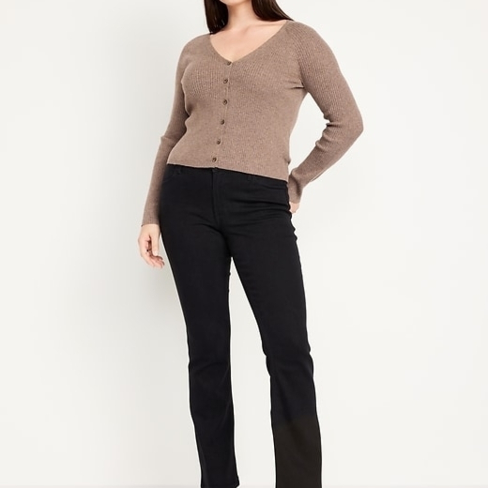 Black Bootcut Jeans